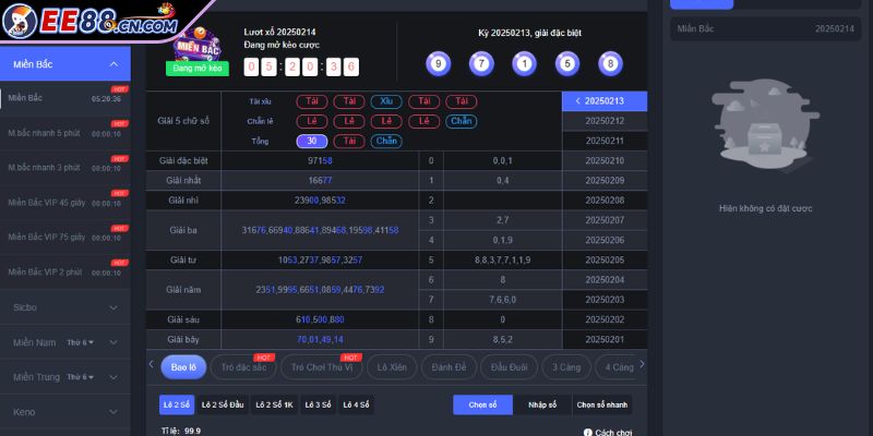 Điểm qua những nét đặc trưng cần nắm bắt về Xổ Số EE88